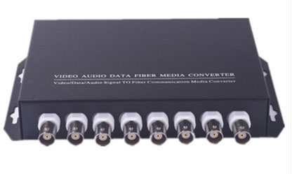 8 channel AHD/CVI Optic Multiplexer